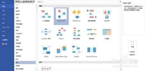 如何利用Edraw Max设计软件制作Booch OOD图